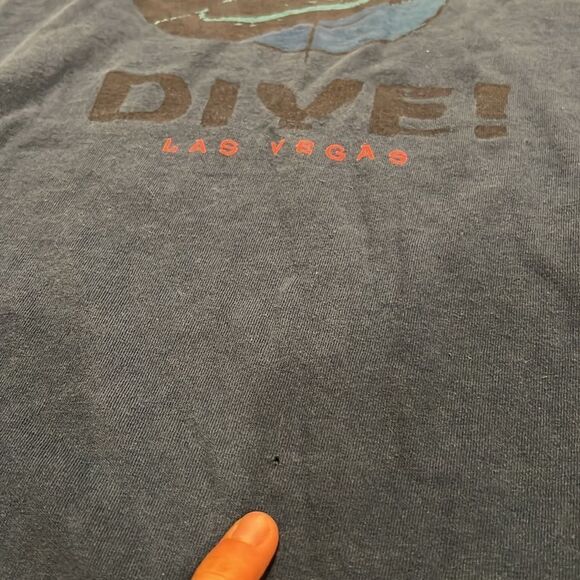 VTG Las Vegas Deep Dive Experience Size Extra Large Unisex 1996 Single Stitch - Picture 3 of 10